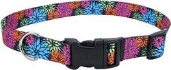 PET ATTIRE Styles Adjustable Collar 3/4 x 14-20 Wild Flower